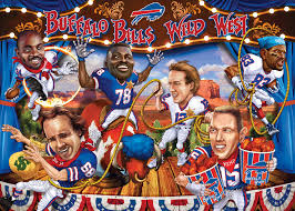 Desenhos de NFL Buffalo Bills Jigsaw Puzzle para colorir