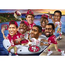 Desenhos de NFL San Francisco 49ers Jigsaw Puzzle para colorir