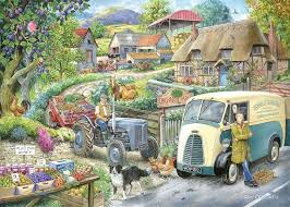 Orchad Farm Jigsaw Puzzle