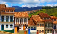 Desenhos de Ouro Preto, Minas Gerais, Brazil Jigsaw Puzzle para colorir