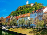 Desenhos de Outside Ljubljana Castle Jigsaw Puzzle para colorir