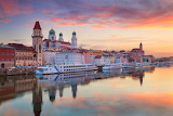 Desenhos de Passau in Bavaria Jigsaw Puzzle para colorir