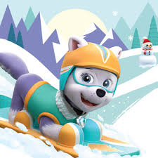 Paw Patrol Skye Snowboarding Jigsaw Puzzle