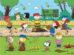Peanuts Baseball Jigsaw Puzzle 3