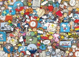 Peanuts Stickers Jigsaw Puzzle