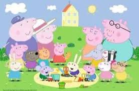 Desenhos de Peppa Pig – Fun in the Sun Jigsaw Puzzle para colorir