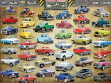 Desenhos de Pick-up Truck Evolution Jigsaw Puzzle para colorir