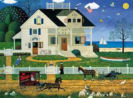 Pickwick Cottage – Charles Wysocki Puzzles Jigsaw