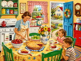Desenhos de Pie gathering Jigsaw Puzzle para colorir