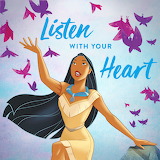 Desenhos de Pocahontas Disney Princess Jigsaw Puzzle para colorir