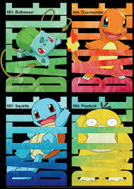 Desenhos de Pokemon Battle Jigsaw Puzzle para colorir