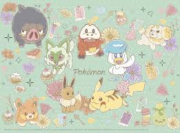 Pokemon Flower Cake Jigsaw Puzzle