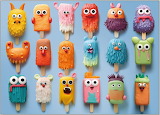 Desenhos de Popsicle Monsters Jigsaw Puzzle para colorir
