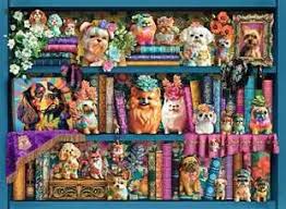 Precious Porcelain Pups Jigsaw Puzzle