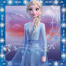 Desenhos de Princess Elsa – Disney Frozen Jigsaw Puzzle para colorir