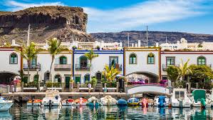 Puerto Mogan, Gran Canaria, Spain Jigsaw Puzzle