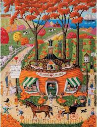 Pumpkin Cottage Jigsaw Puzzle