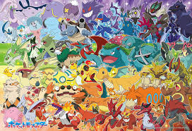 Rainbow Pokemon Jigsaw Puzzle
