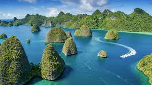 Desenhos de Raja Ampat, Indonesia Jigsaw Puzzle para colorir