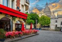Restaurant in Montmartre, Paris Jigsaw Puzzle