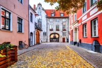 Desenhos de Riga, Latvia Jigsaw Puzzle para colorir