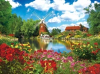 Desenhos de River Ant and Hunsett Mill Jigsaw Puzzle para colorir