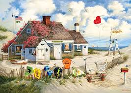 Root Beer Break at the Butterfields – Charles Wysocki Puzzles Jigsaw