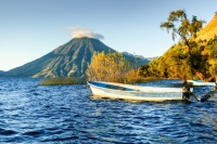 San Pedro Volcano, Lake Atitlan, Guatemala Jigsaw Puzzle