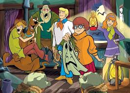 Desenhos de Scooby Doo Unmasking Jigsaw Puzzle para colorir