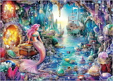 Sea Siren Mermaid Jigsaw Puzzle