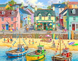 Seaside Village Jigsaw Puzzle