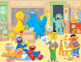 Desenhos de Sesame Street Jigsaw Puzzle para colorir