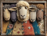 Desenhos de Sheep Pen Jigsaw Puzzle para colorir