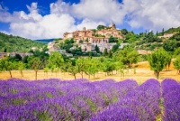 Desenhos de Simiane-la-Rotonde, France Jigsaw Puzzle para colorir