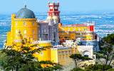Desenhos de Sintra Palace, Portugal Jigsaw Puzzle para colorir