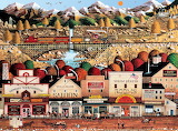 Sleepy Town West – Charles Wysocki Puzzles Jigsaw