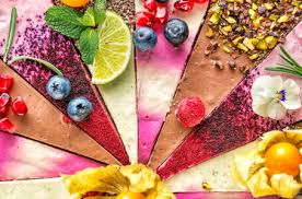 Desenhos de Slices of Cake Jigsaw Puzzle para colorir