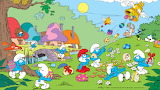 Desenhos de Smurfs and Easters Jigsaw Puzzle para colorir