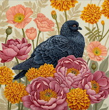 Desenhos de Soft Landing – Bird Jigsaw Puzzle para colorir