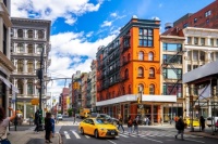 Desenhos de Soho, Manhattan, New York Jigsaw Puzzle para colorir