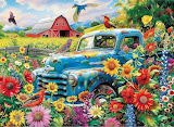 Desenhos de Songbirds on The Farm Jigsaw Puzzle para colorir