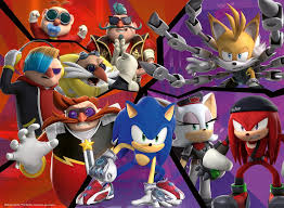 Desenhos de Sonic Prime Jigsaw Puzzle para colorir