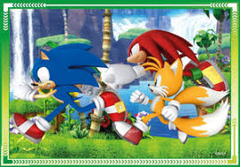Desenhos de Sonic The Hedgehog Jigsaw Puzzle 5 para colorir