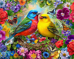 Spring Birds Serenade Jigsaw Puzzle