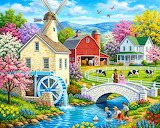 Spring Farm Jigsaw Puzzle 2