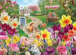 Springtime Frolic Jigsaw Puzzle