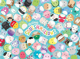 Desenhos de Squishmallow Friends Jigsaw Puzzle para colorir