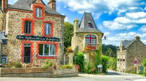 Desenhos de Stone Houses in Rochefort-en-Terre, France Jigsaw Puzzle para colorir