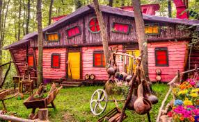 Desenhos de Storybook Cottage Jigsaw Puzzle para colorir