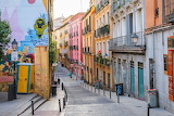 Desenhos de Street in Palma de Mallorca, Spain Jigsaw Puzzle para colorir